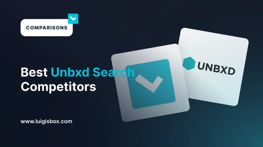 Les meilleurs concurrents de Unbxd Search