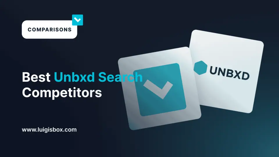 Les meilleurs concurrents de Unbxd Search