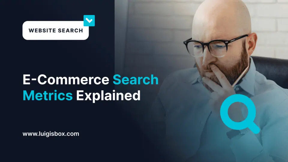 Explication des indicateurs de la recherche e-commerce