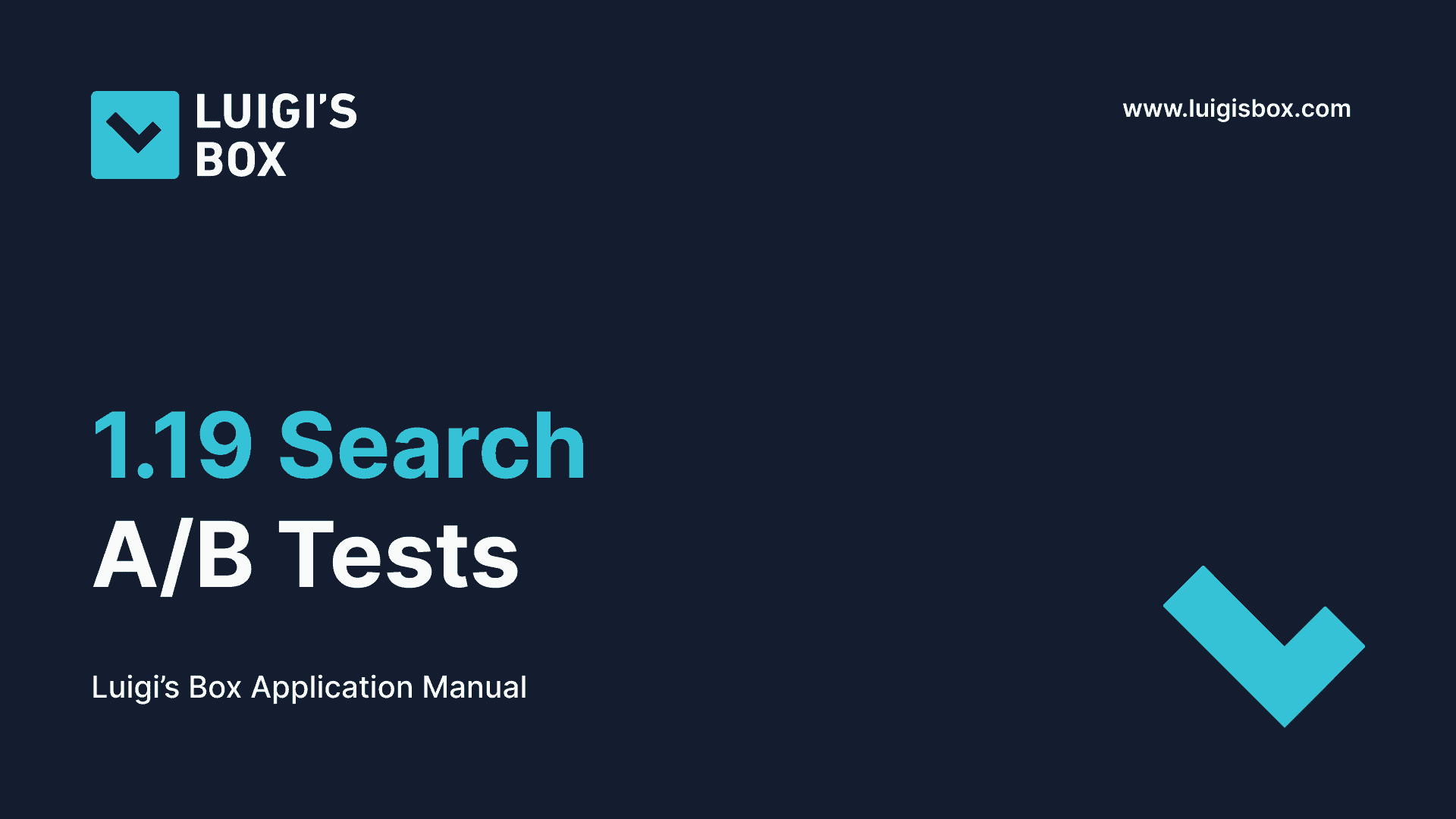 1.19 Search – Tests A/B et expérimentations