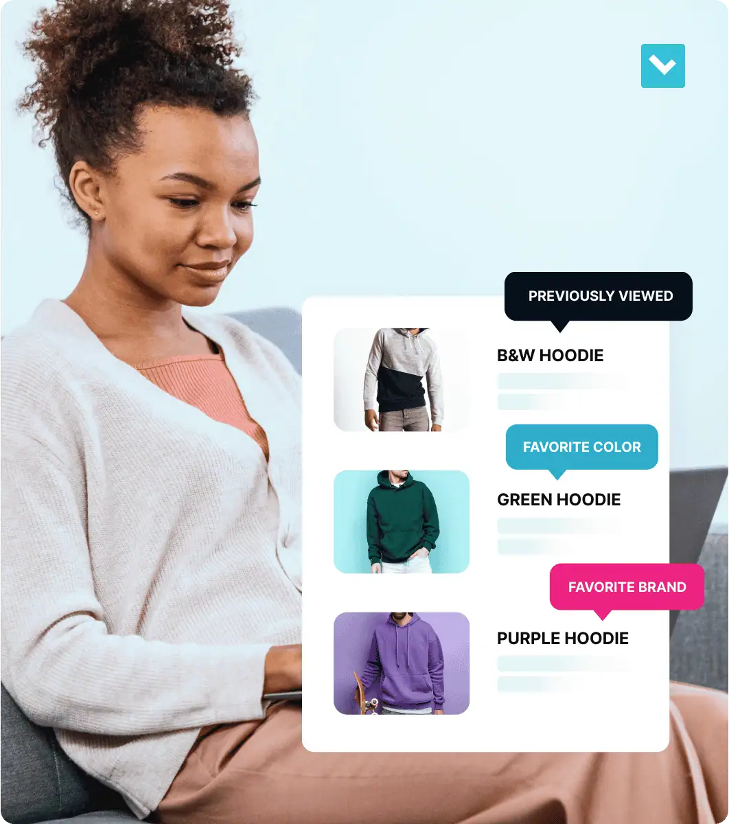 Mettez les produits essentiels en évidence